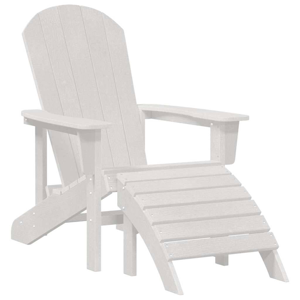 Chaise de jardin Polyéthylène Blanc 83 x 74 x 92 cm, Poids :42.96kg - PANGIVO - Image 4