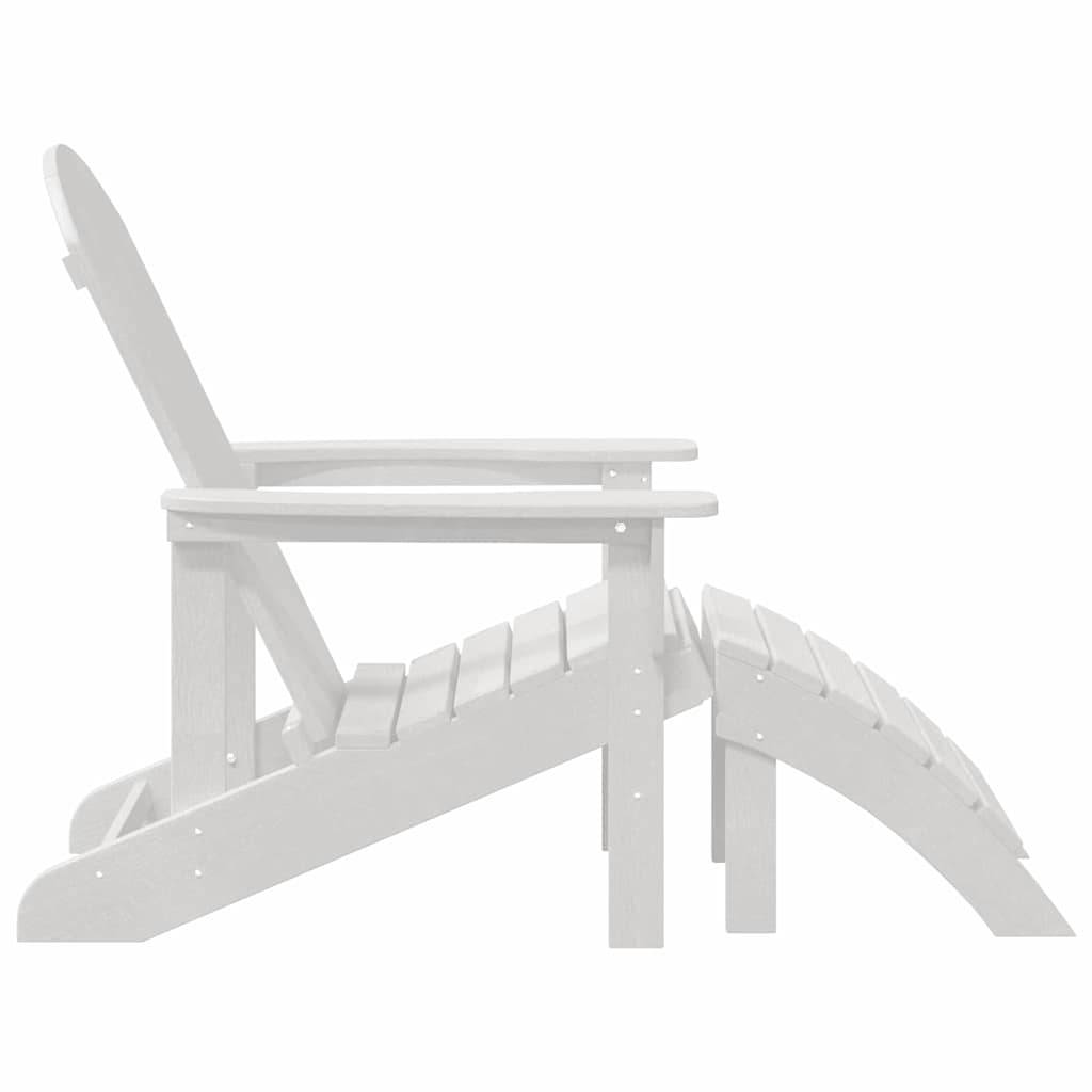 Chaise de jardin Polyéthylène Blanc 83 x 74 x 92 cm, Poids :42.96kg - PANGIVO - Image 6