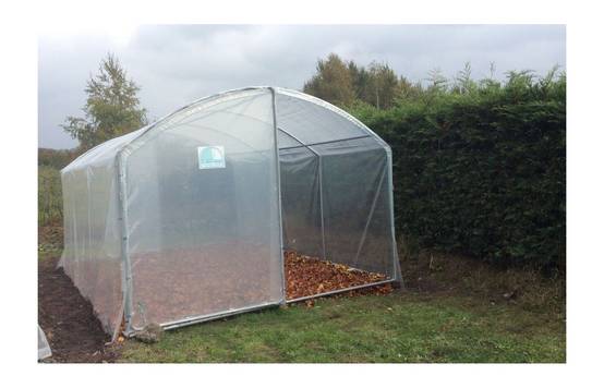 Serre tunnel de jardin - 27m² - 3 x 9 m - pieds droits - haute résistance à petit prix - LES SERRES TONNEAU - Image 7