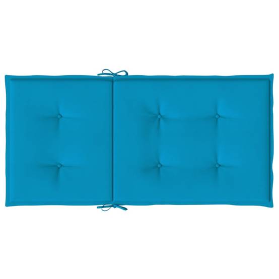 PANGIVO - Coussins de chaise de jardin tissu Oxford bleu 100 x 50 x 3 cm - PANGIVO - Image 6