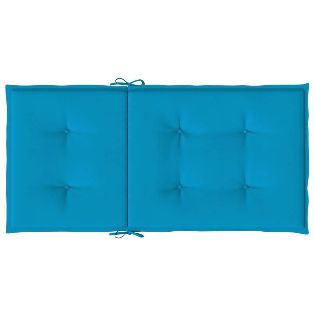 PANGIVO - Coussins de chaise de jardin tissu Oxford bleu 100 x 50 x 3 cm - PANGIVO - Image 6