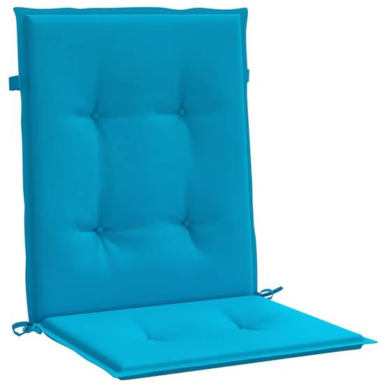 PANGIVO - Coussins de chaise de jardin tissu Oxford bleu 100 x 50 x 3 cm - PANGIVO - Image 4