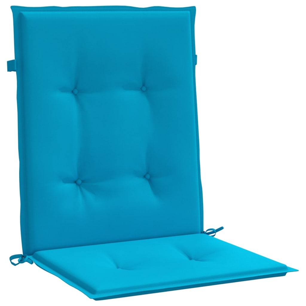 PANGIVO - Coussins de chaise de jardin tissu Oxford bleu 100 x 50 x 3 cm - PANGIVO - Image 4