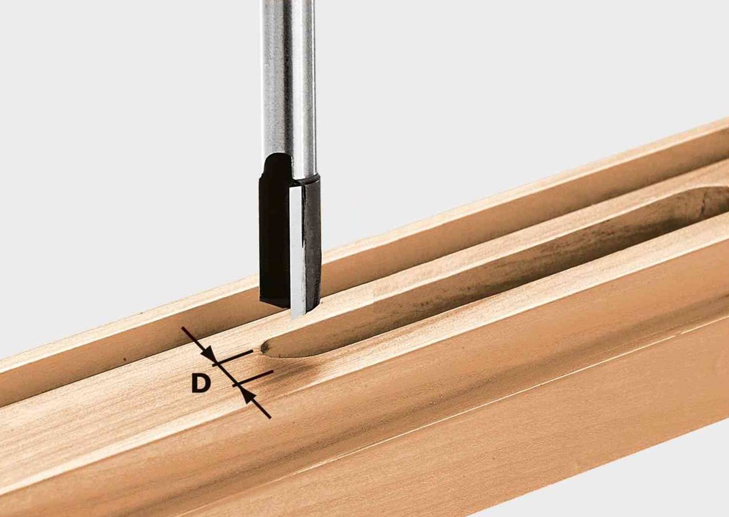 Fraise à défoncer HW Ø16mm - FESTOOL - 490967