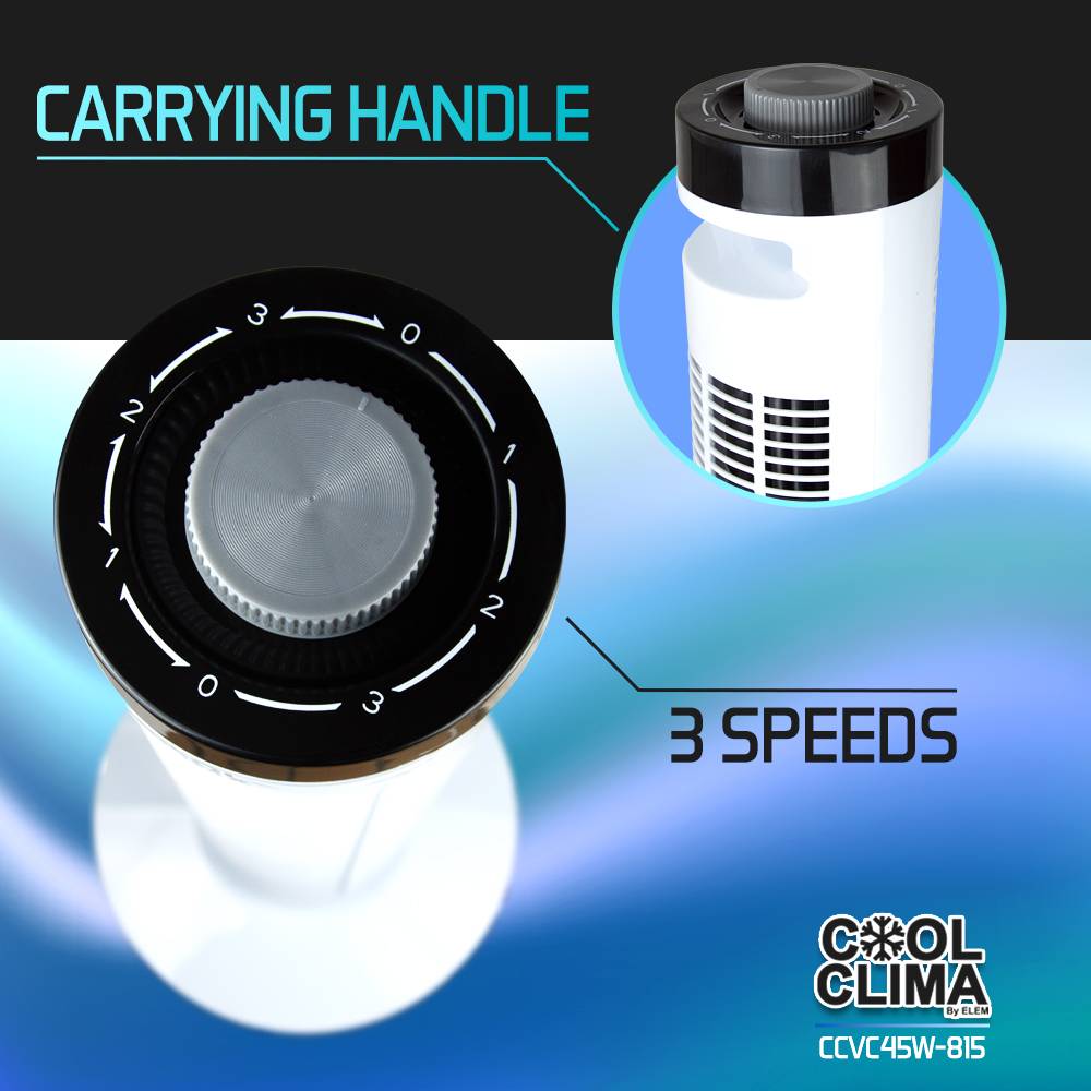 Cool Clima - Ventilateur colonne 45W oscillant - Image 3