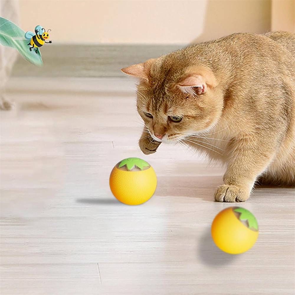 Balle interactive pour chien et chat(jaune) DtopbuyAge - Image 5