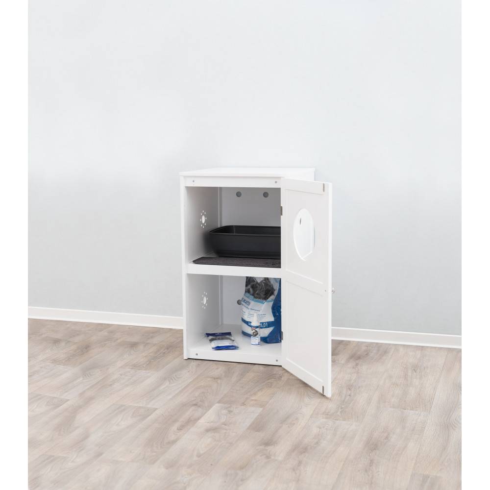 Trixie - Cabane cache litière 2 compartiments pour chat H 90 cm. - Image 3