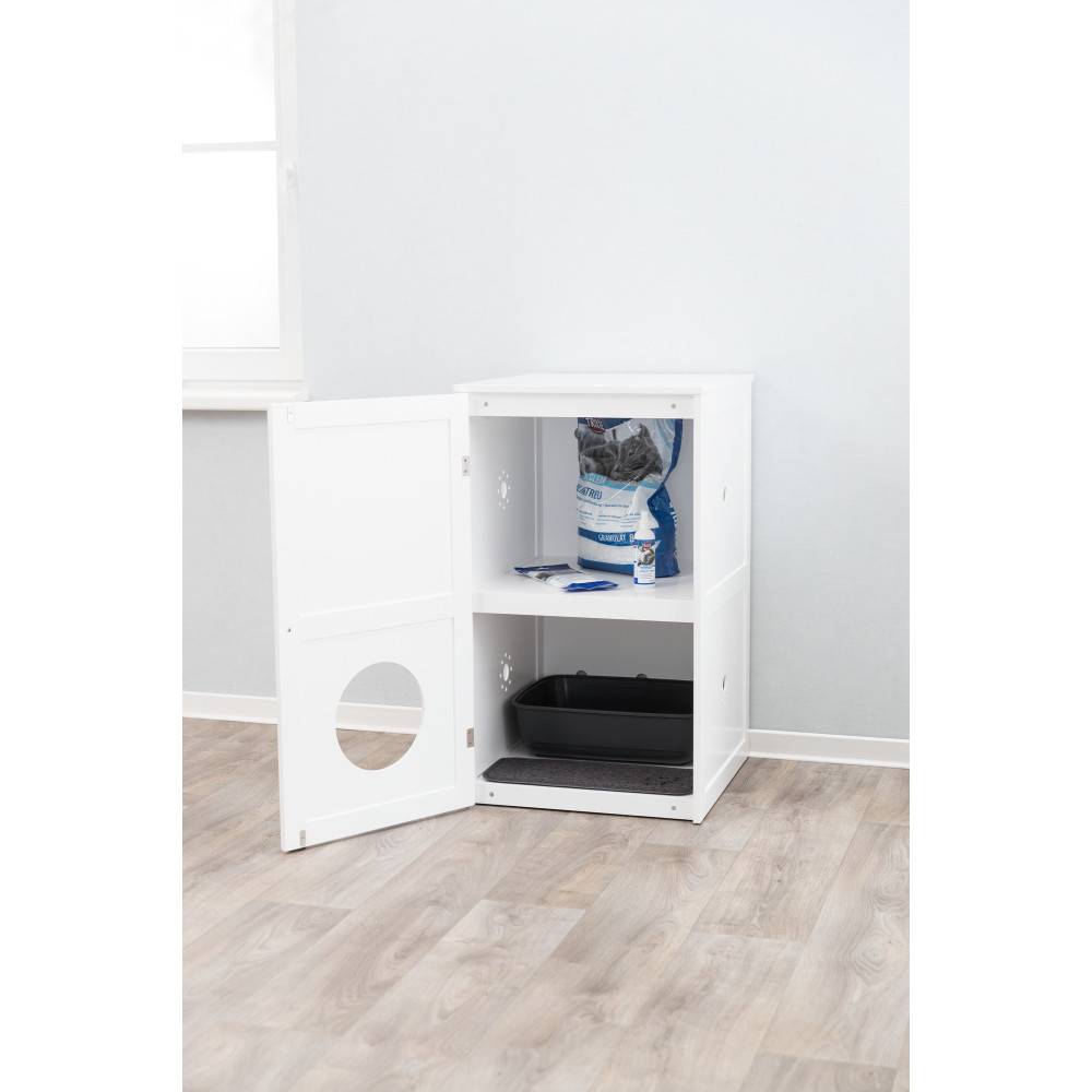 Trixie - Cabane cache litière 2 compartiments pour chat H 90 cm. - Image 4