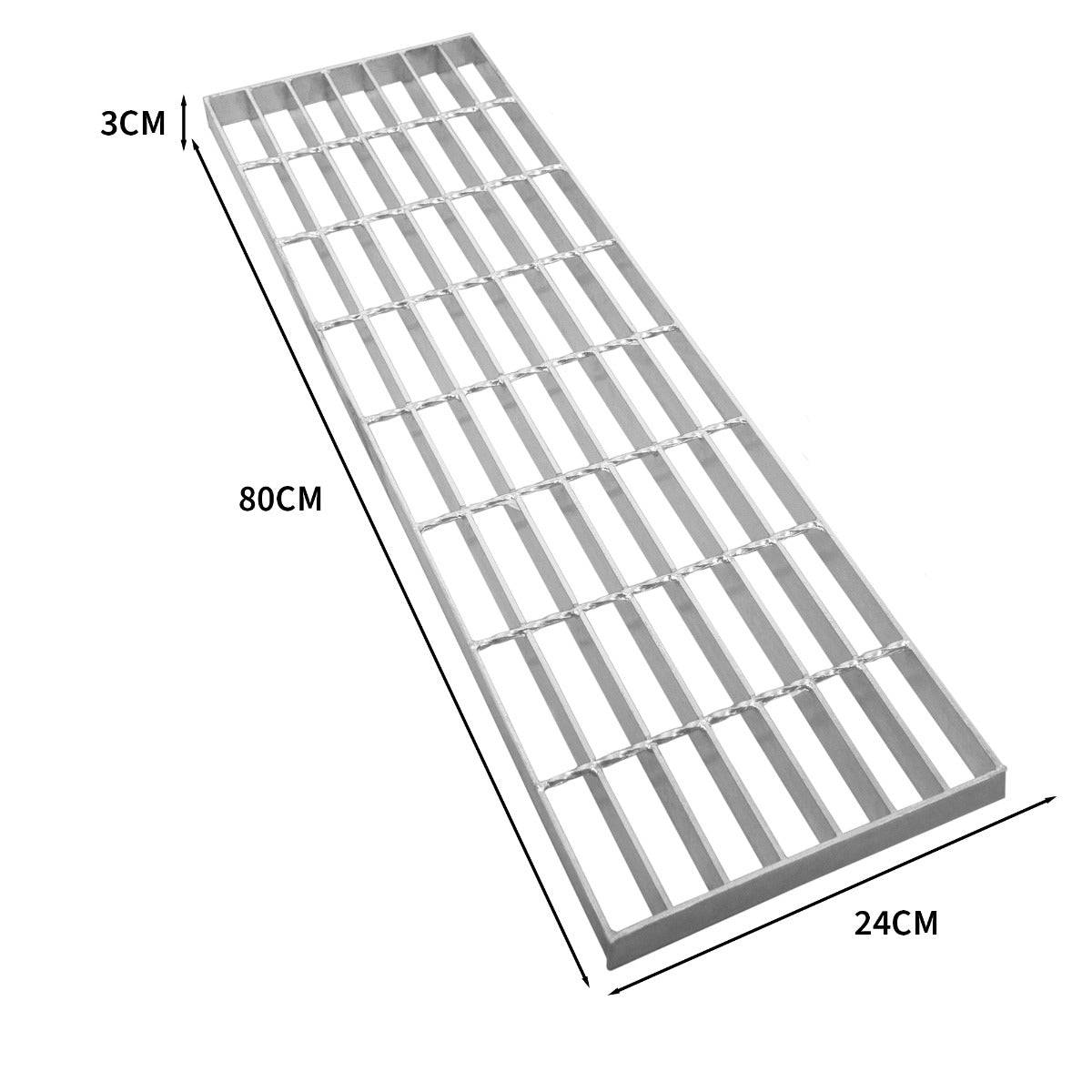 Monstershop - Grille caillebotis en Acier Galvanisé - 800mm x 240mm - Image 3