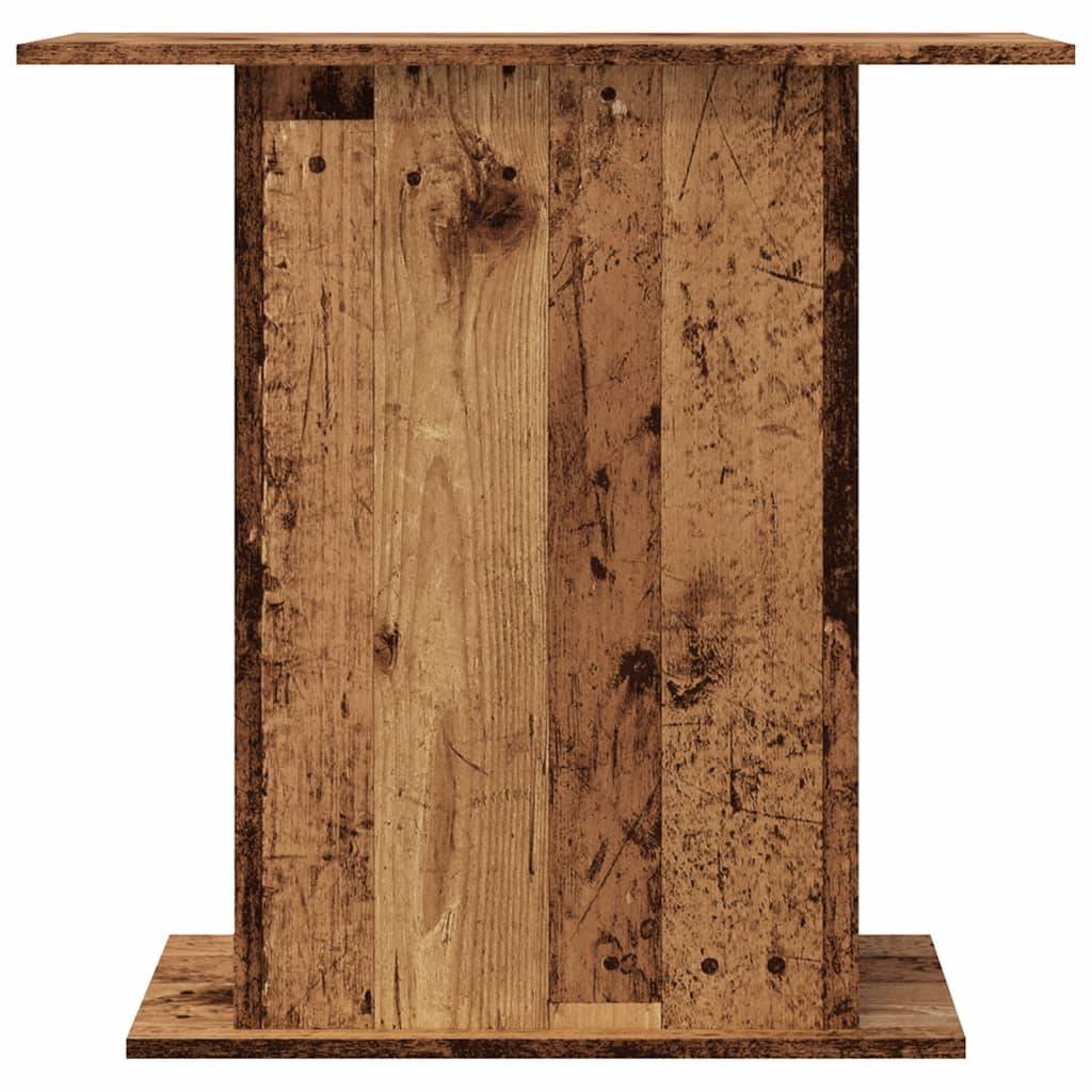 Support pour aquarium Bois Ancien avec Étagères de Rangement 36x75x72,5 cm - ComfortXL Outdoor Living - Image 4