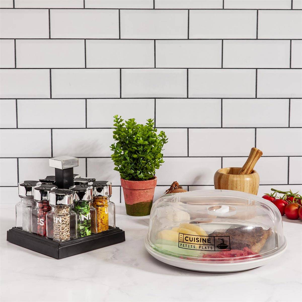 Cook Concept - Cloche Micro-Ondes "Katharine" 26cm Transparent - Image 2