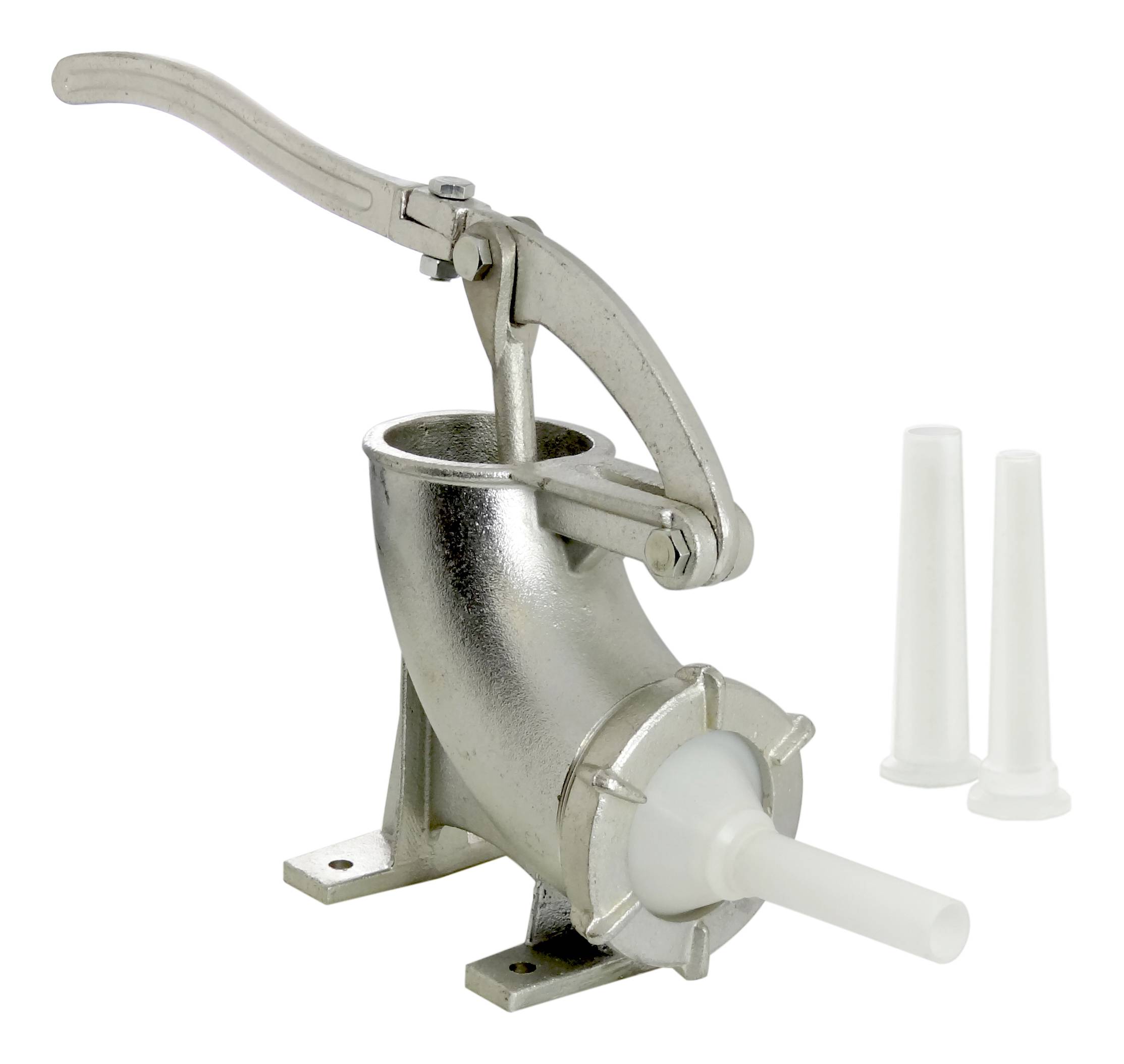 Poussoir manuel horizontal - fonte d'aluminium - à fixer - 2L - Louis Tellier