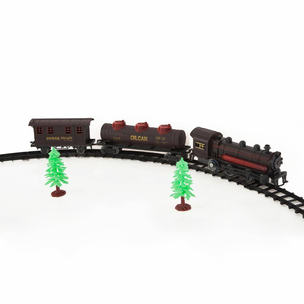 Train de Noël 17 pièces musical FEERIC LIGHTS & CHRISTMAS - Gamm vert