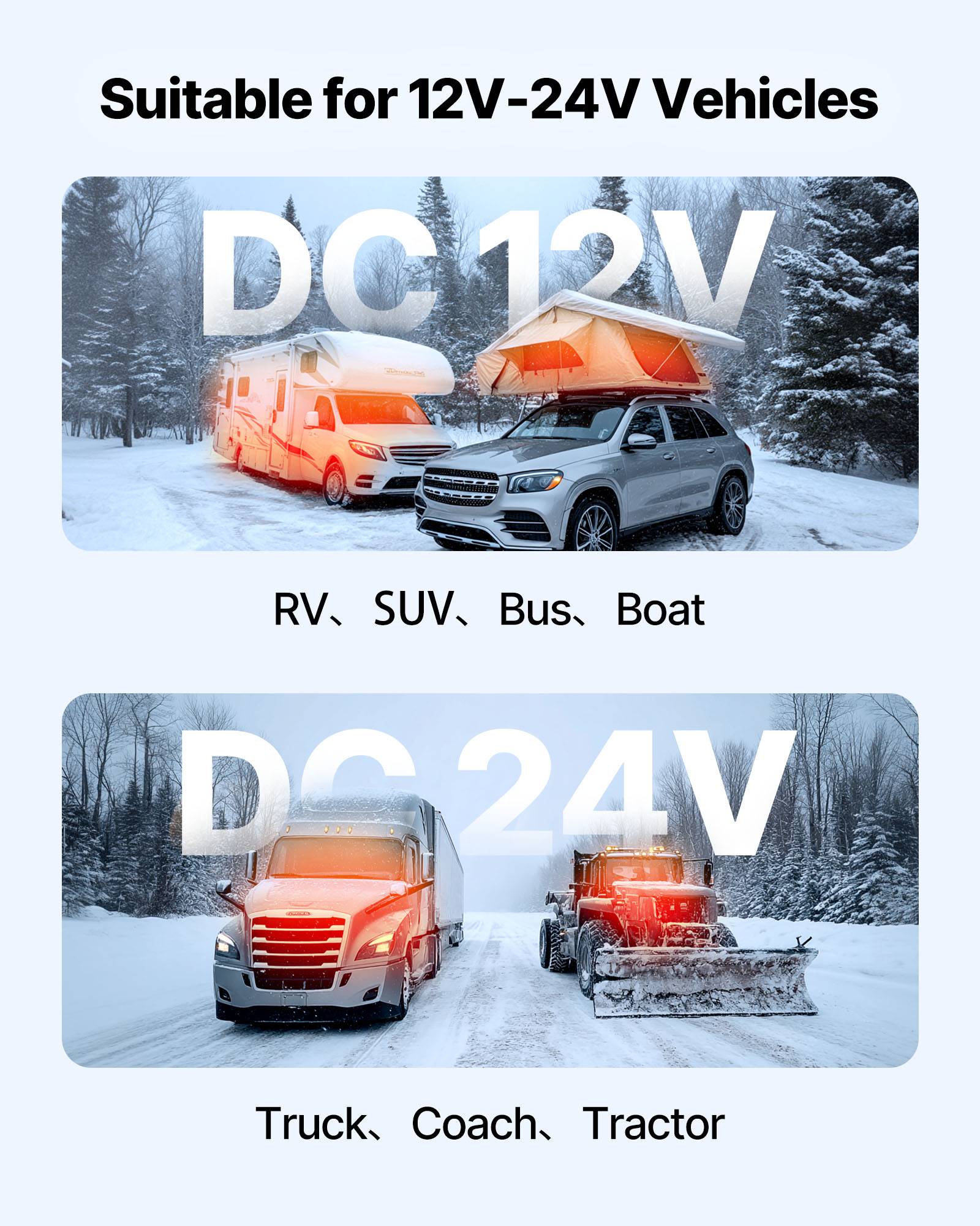 Vevor - VEVOR Chauffage diesel 8kW 12-24V, 0,18-0,37L/h, télécom., réservoir 10L - Image 6