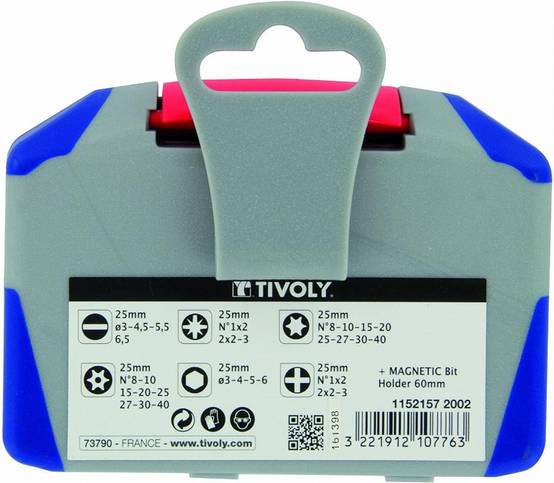 Coffret embouts torsion 35 pièces TIVOLY - 11521572002 - Image 2