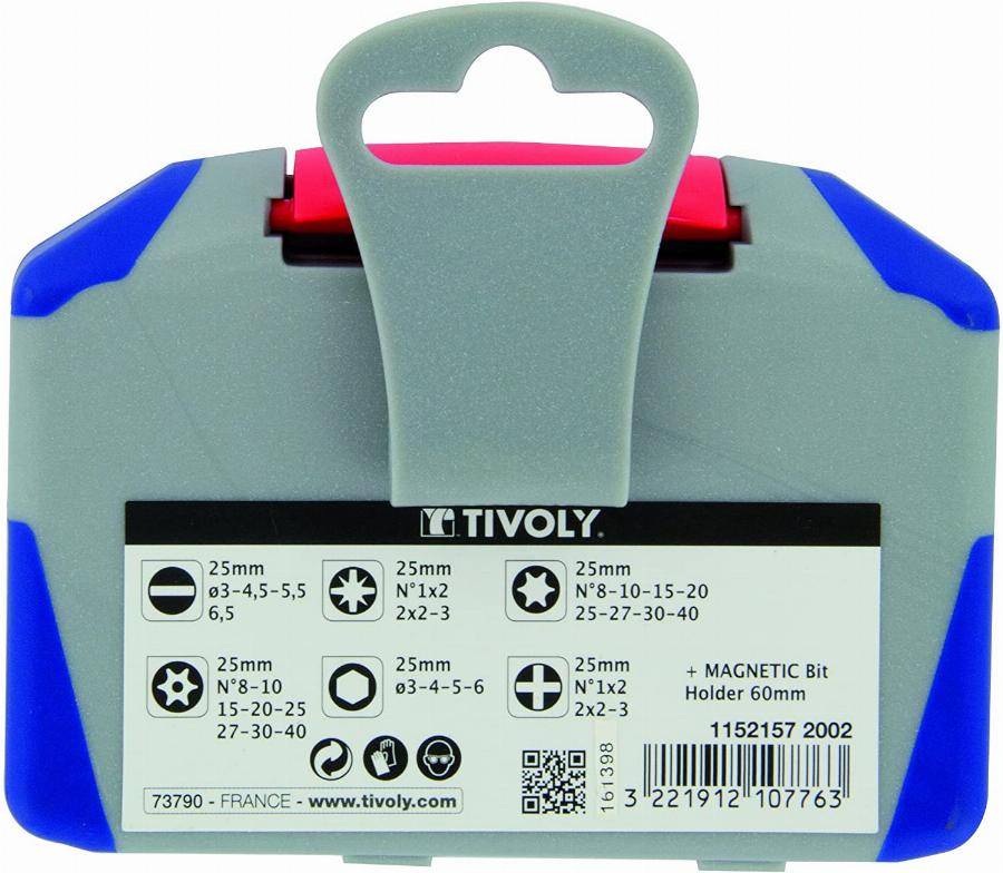 Coffret embouts torsion 35 pièces TIVOLY - 11521572002 - Image 2