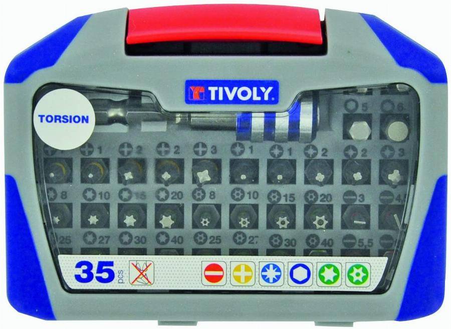 Coffret embouts torsion 35 pièces TIVOLY - 11521572002 - Image 1