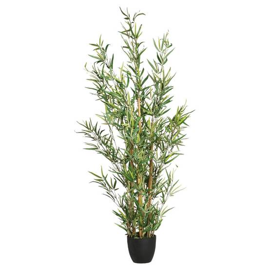 Plante Artificielle "Bambou" 126cm Vert - Image 1