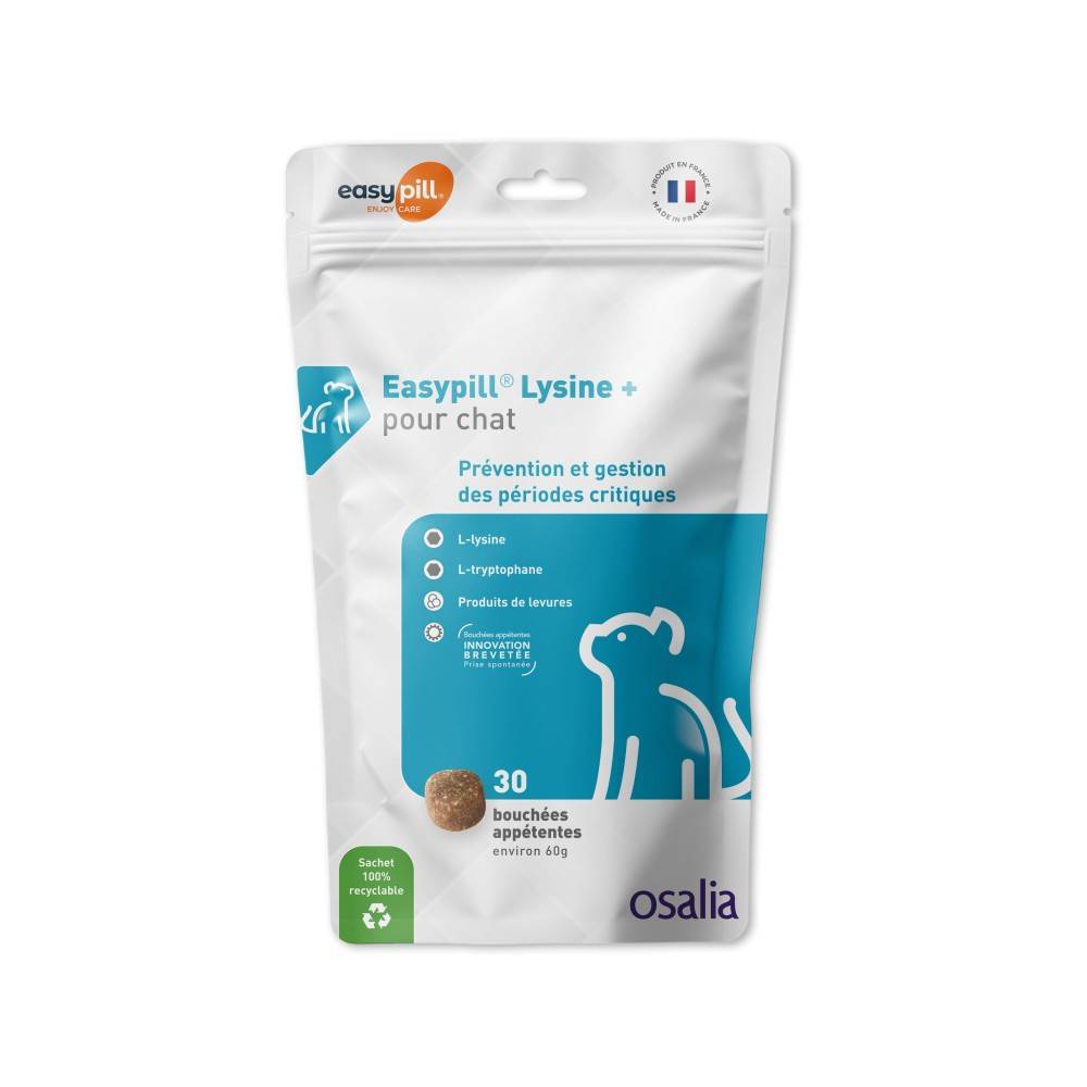 EasyPill Chat Lysine+ - Osalia 30 bouchées - Image 1