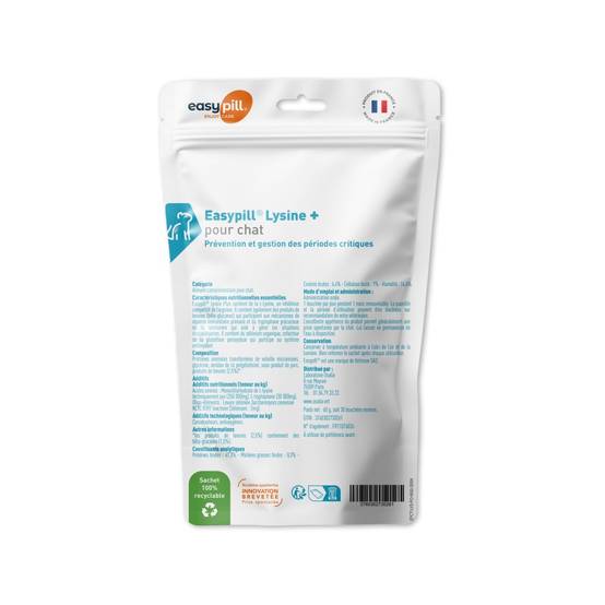 EasyPill Chat Lysine+ - Osalia 30 bouchées - Image 2