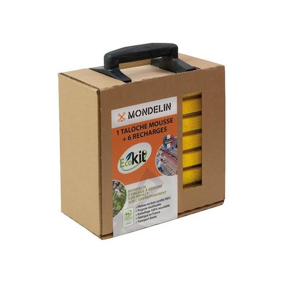 Ecokit taloche mousse 14x25cm Mondelin - Image 1