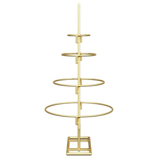 Sapin de Noël | Arbre de Noël en métal Doré 60 cm Acier peint par poudre Maison Chic - Image 6