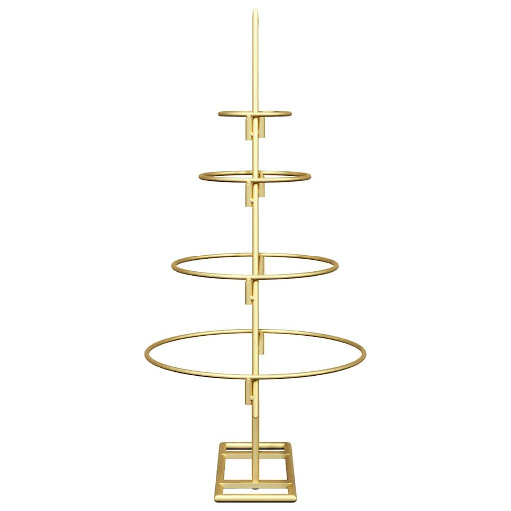 Sapin de Noël | Arbre de Noël en métal Doré 60 cm Acier peint par poudre Maison Chic - Image 6