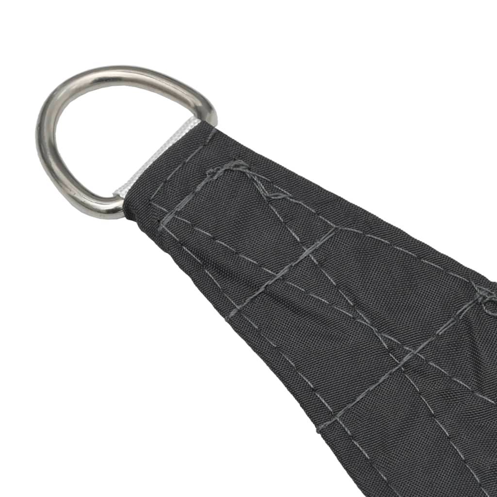 Helloshop26 - Voile toile d'ombrage parasol tissu oxford trapèze 3/5 x 4 m anthracite - Image 4
