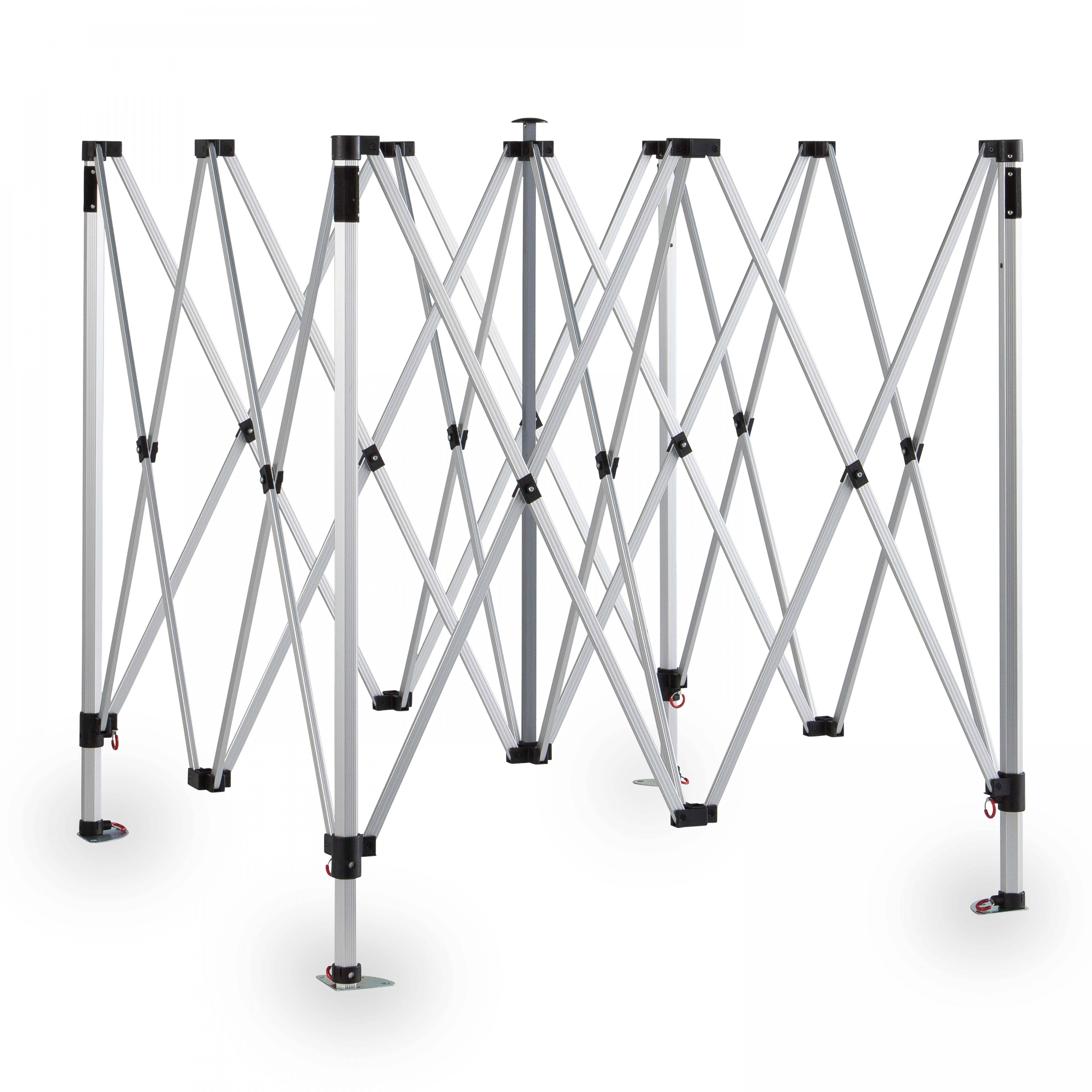 Oviala - Tente pliante 3x3m et 4 poids de lestage 12Kg gris
PRO 40 - Oviala - Image 2