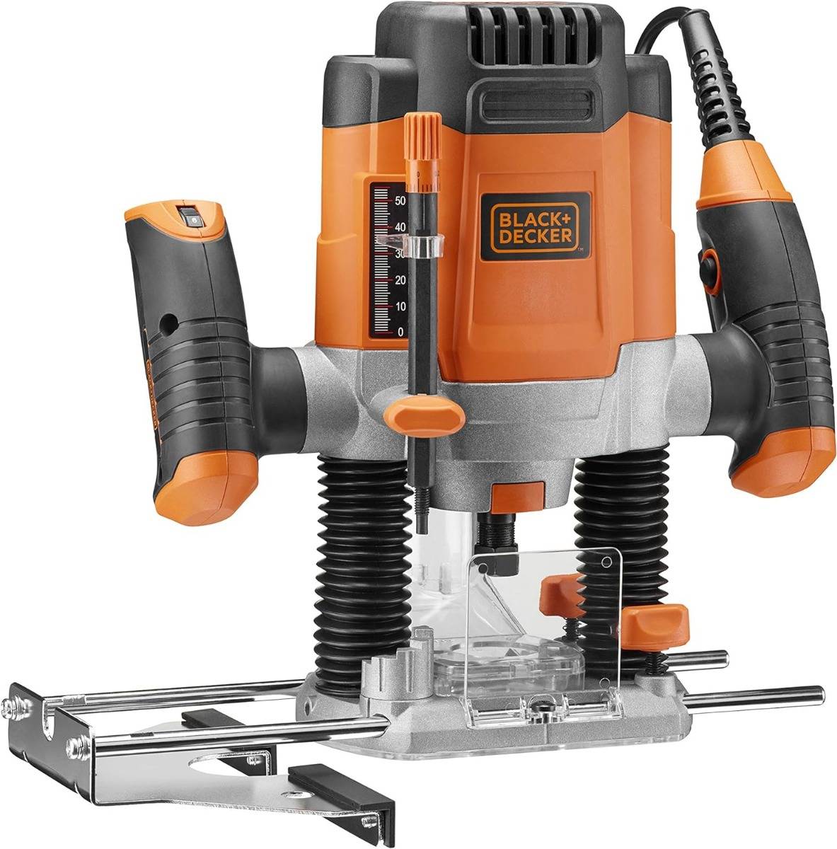Défonceuse filaire 1200W - BLACK+DECKER - avec 13 accessoires - KW1200EKA-QS - Image 2
