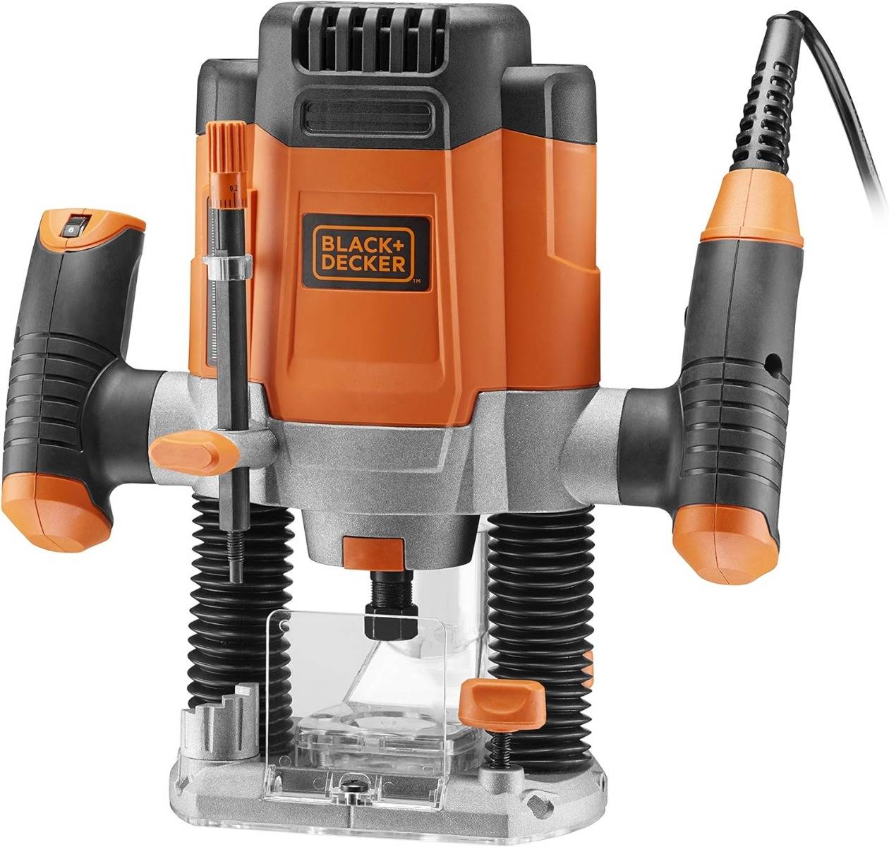 Défonceuse filaire 1200W - BLACK+DECKER - avec 13 accessoires - KW1200EKA-QS - Image 1