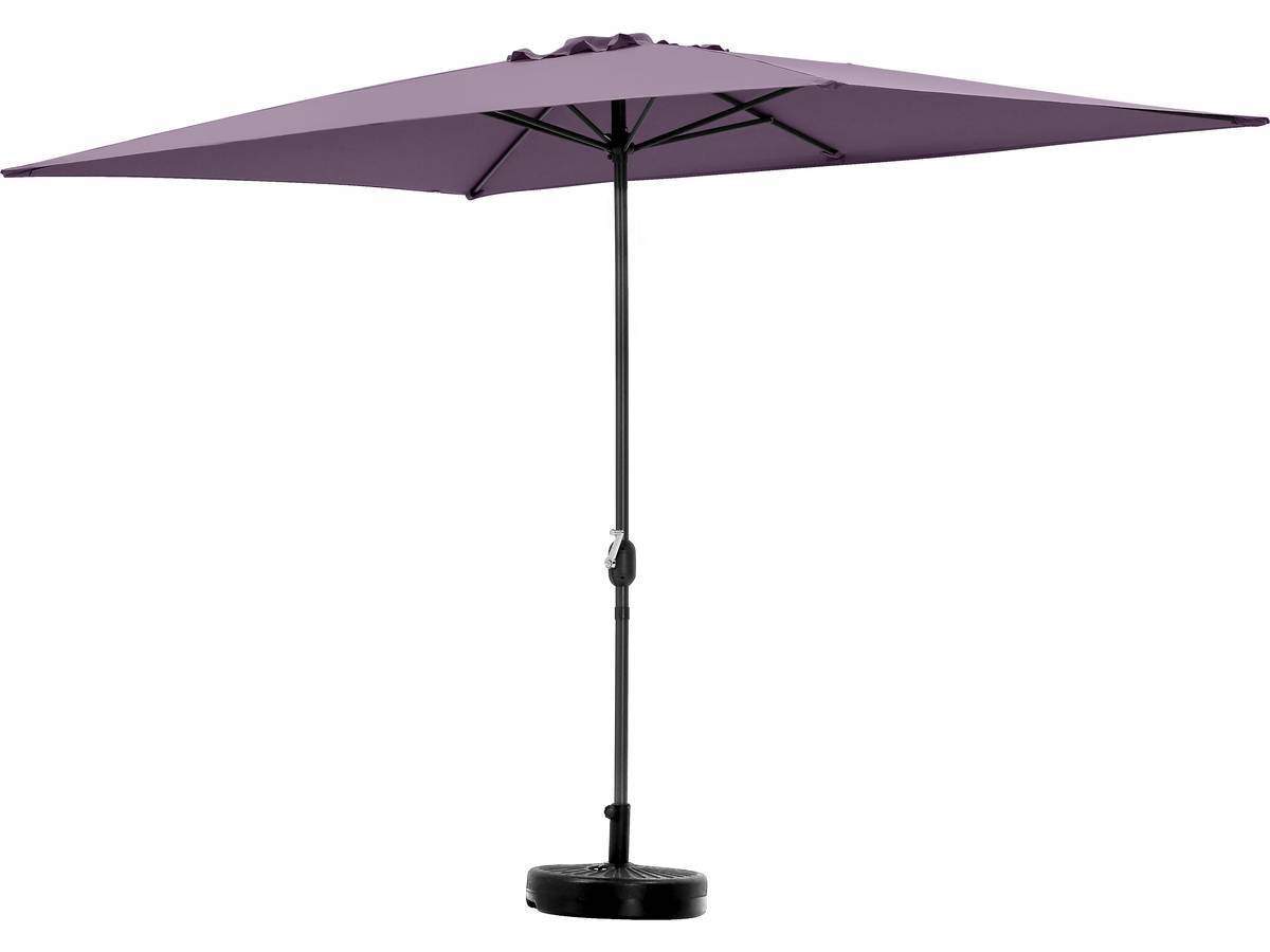 Parasol Rectangulaire Inclinable "sol 2" - 2 X 3 M - Violet -habitat Et Jardin - Image 1
