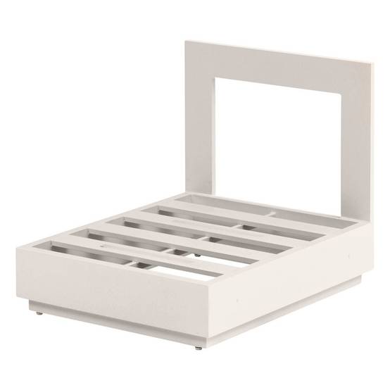 Hesperide - Chauffeuse de jardin "Allure" avoine aluminium et polyester - Hespéride - Image 2