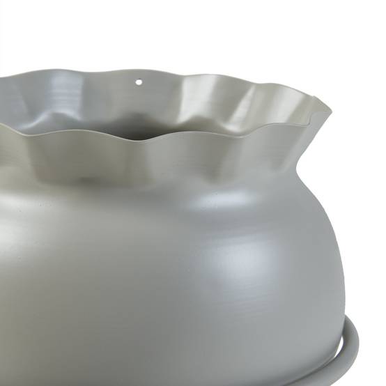 Porte-plantes style intemportel support 38 x 24 cm beige - Image 3