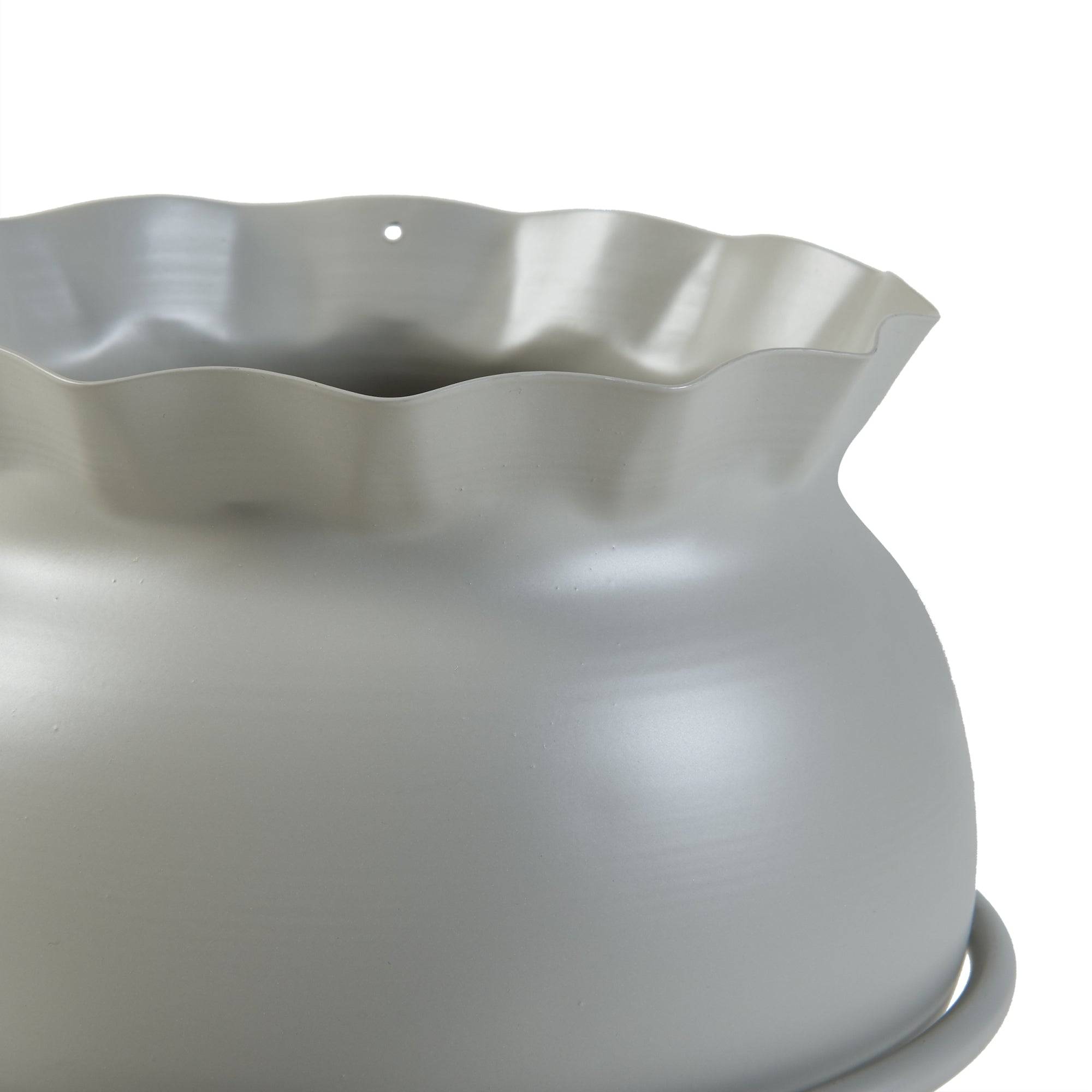 Porte-plantes style intemportel support 38 x 24 cm beige - Image 3