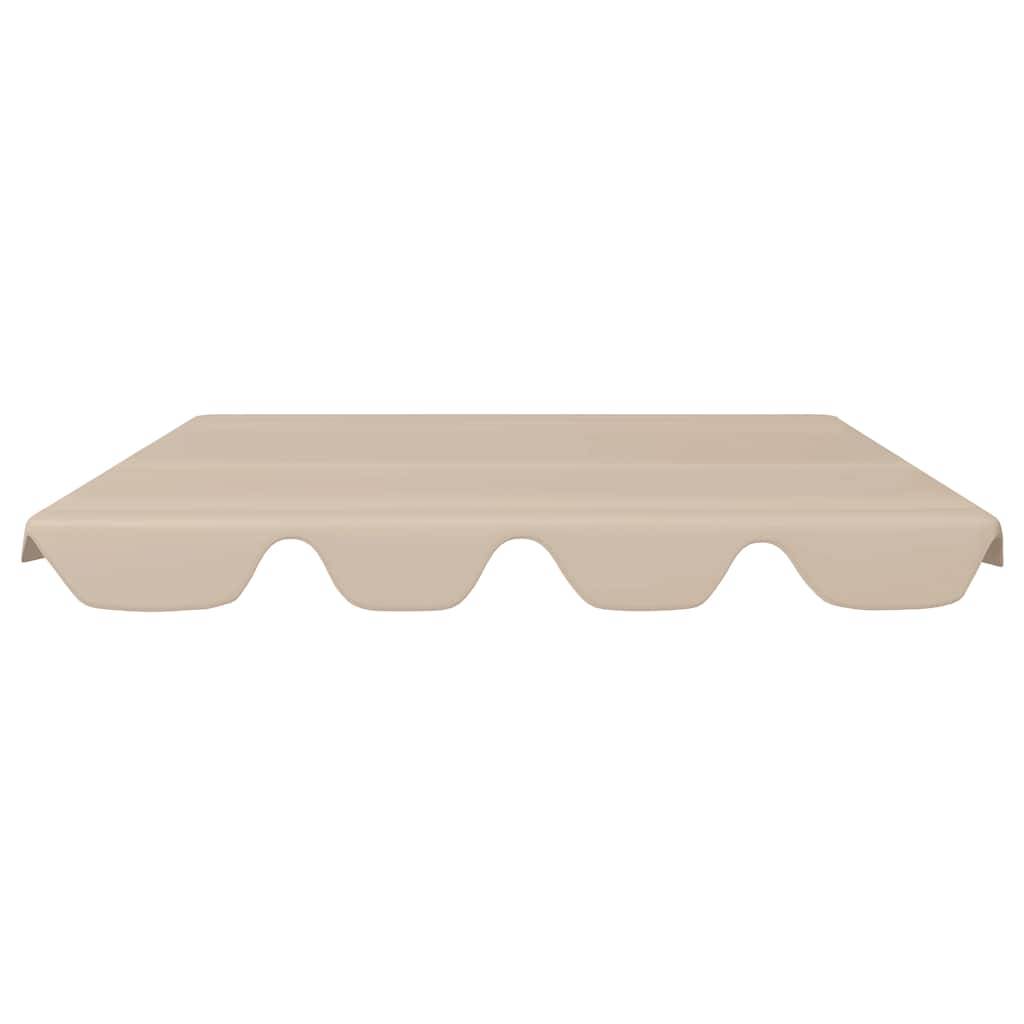 Vidaxl - Toit de rechange de balançoire Beige 188/168x145/110 cm vidaXL 312084 - Image 7