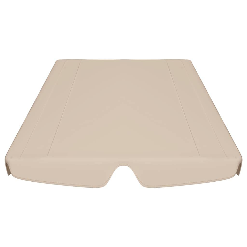 Vidaxl - Toit de rechange de balançoire Beige 188/168x145/110 cm vidaXL 312084 - Image 5