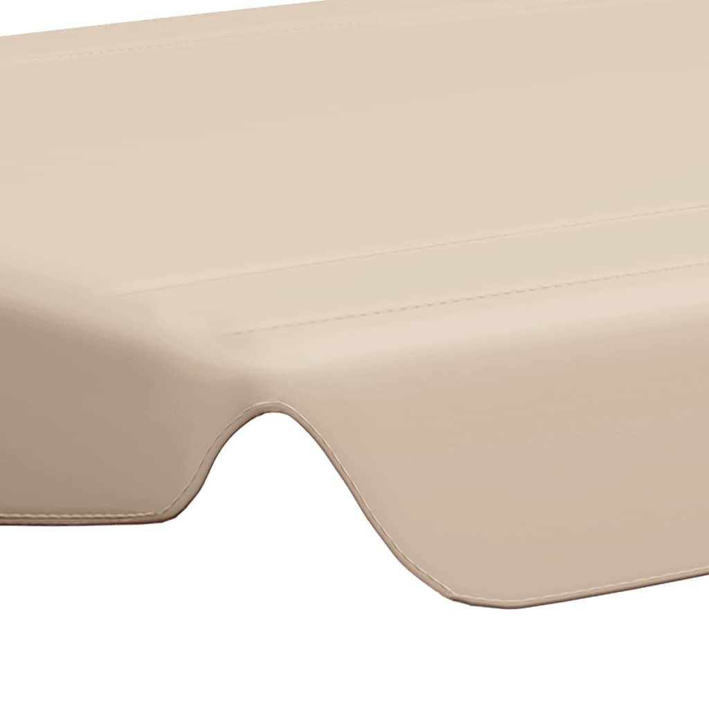 Vidaxl - Toit de rechange de balançoire Beige 188/168x145/110 cm vidaXL 312084 - Image 4