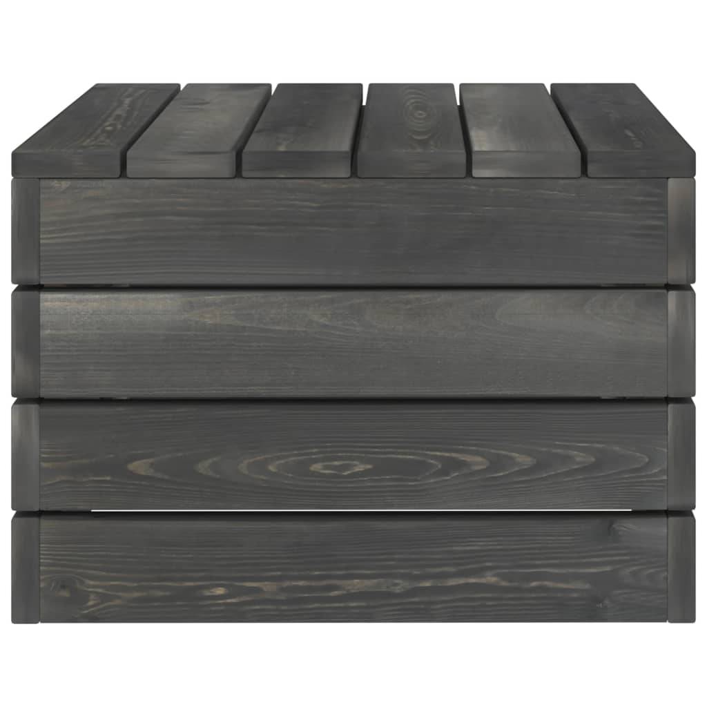 Helloshop26 - Salon de jardin palette meuble d'extérieur ensemble de mobilier 2 pièces avec coussins bois de pin massif - Image 8