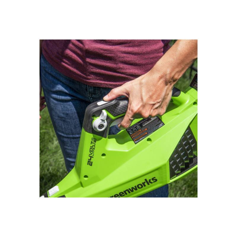 Greenworks - Souffleur 24V GREENWORKS - 177 km/h - Batterie 4,0Ah et chargeur - BL24L411-01 - Image 5