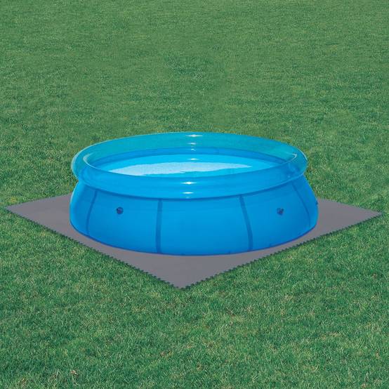Dalle pour piscine imprimé taupe 50x50cm 3mm 9 pièces WERKA PRO - Image 5