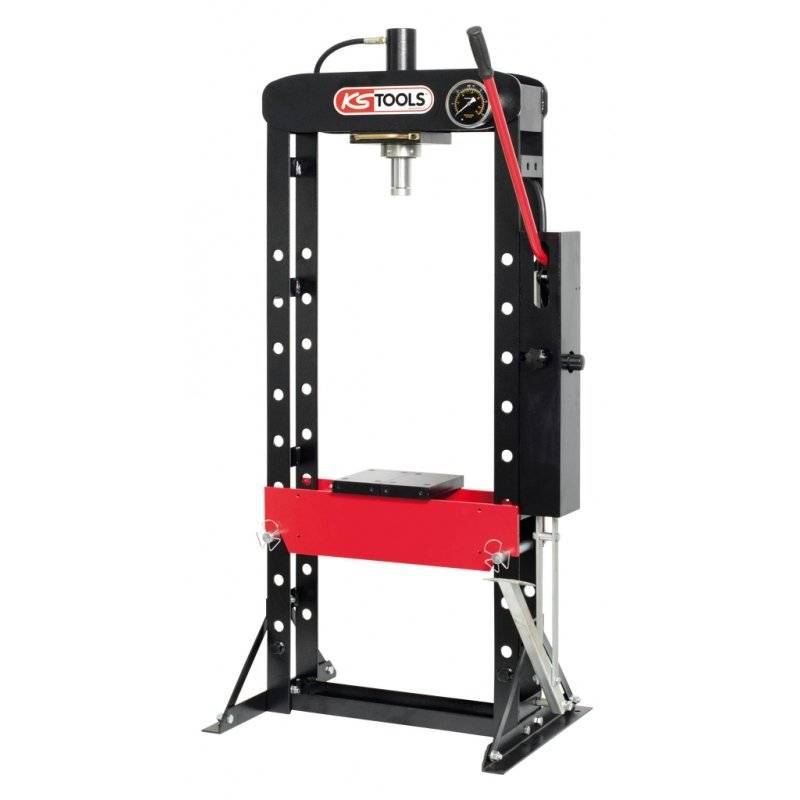 Presse hydraulique d'établi 50 tonnes 2 vitesses KSTOOLS - 160.0115 - Image 1
