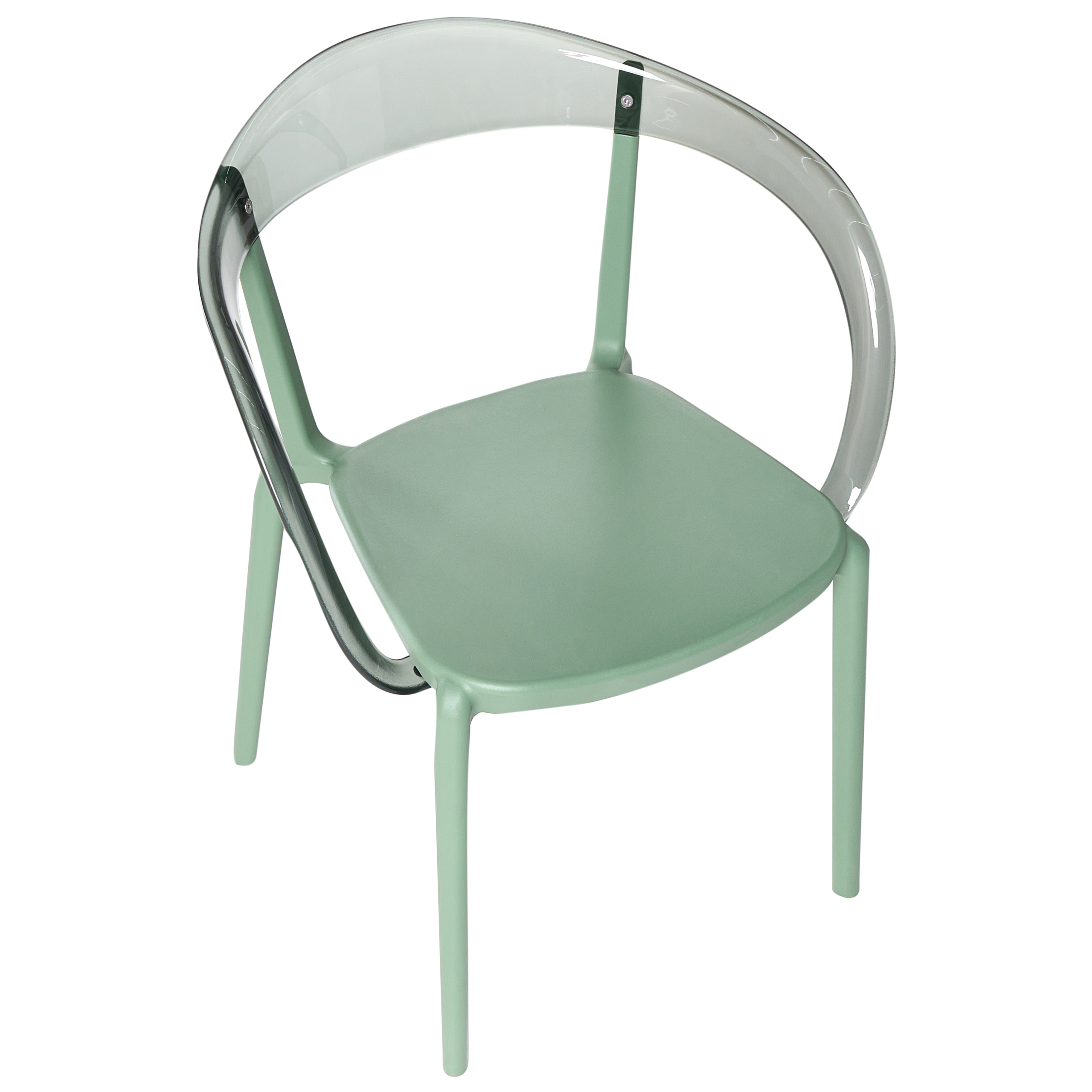 Beliani - Chaise de jardin Polypropylène Vert MALEVIZI - 45x45x77- Beliani - Image 6