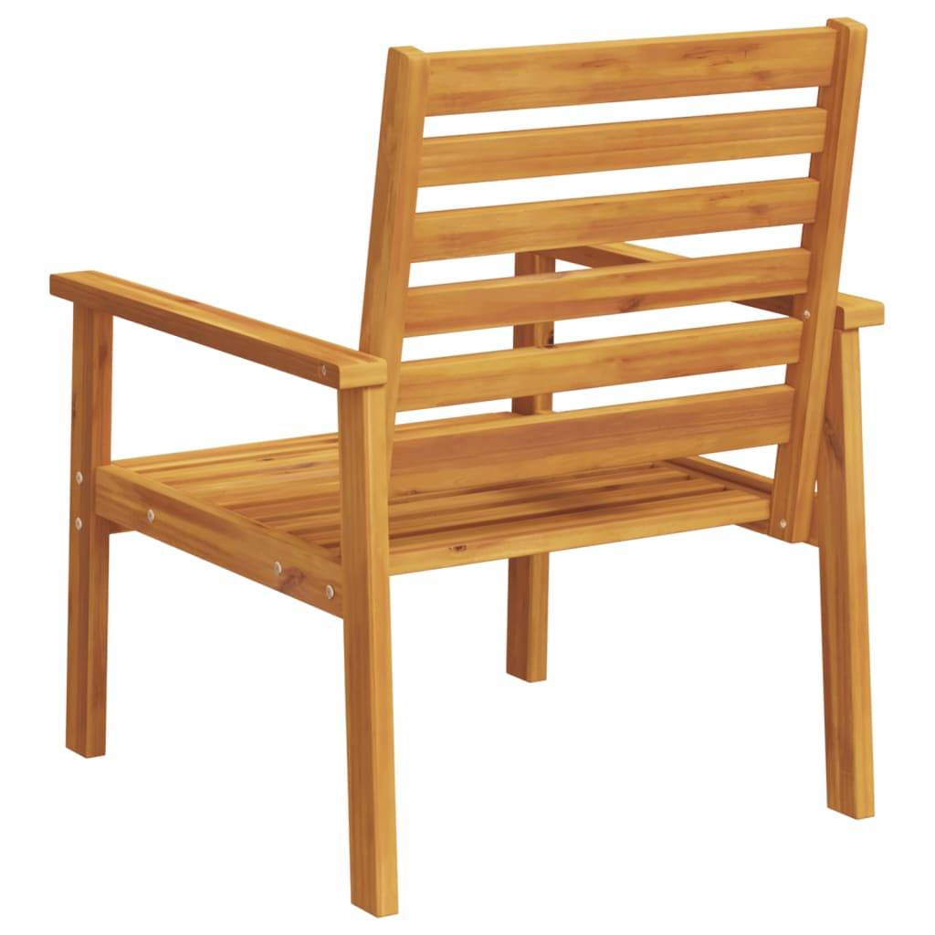 Maison Chic - Lot de 2 Fauteuils de jardin - Chaises de jardin - Fauteuils d'extérieur 66,5x65x81 cm bois massif d'acacia - MEUBLE PRO - Image 7