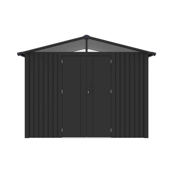 Trigano Jardin - Abri de jardin métal gris anthracite 5.71 m² + kit d'ancrage - Image 2