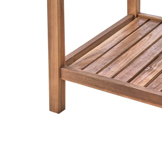 Beliani - Cuisine de jardin Acacia Marron BRUCOLI - 50x50x83- Beliani - Image 6
