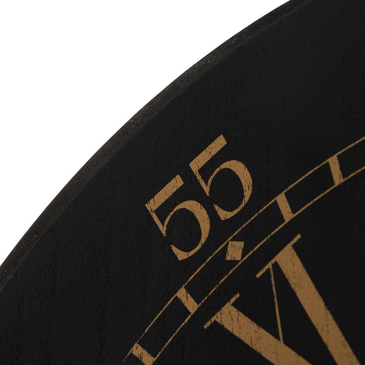 Atmosphera - Horloge mécanique "Camillo" D54cm noir - Atmosphera Créateur d'intérieur - Image 3