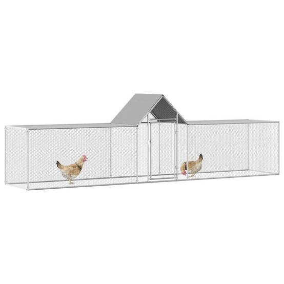 Prolenta Premium - Poulailler acier argent 5 x 1 x 1,5 m - Prolenta premium p3139.3 - Image 5