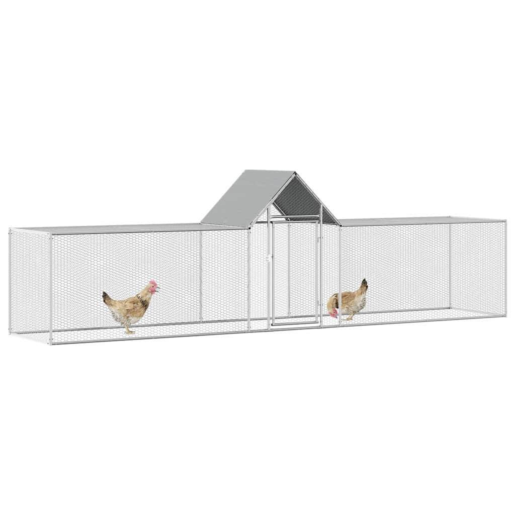 Prolenta Premium - Poulailler acier argent  5 x 1 x 1,5 m  - Prolenta premium p3139.3 - Image 5