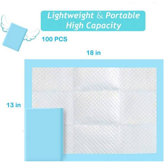 Coussinets d'allaitement-Lot de 100 alèses jetables pour table à langer 33x46 cm absorbantes et imperméables - Living123 - Image 5
